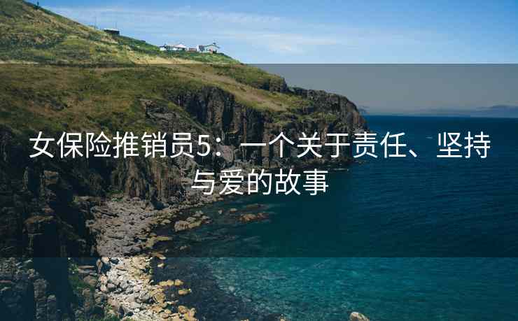 女保险推销员5：一个关于责任、坚持与爱的故事